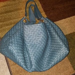 Deux Lux Tribeca Woven Large Hobo Bag